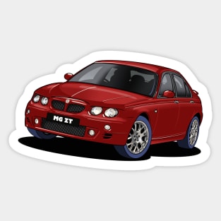 MGZT in Copperleaf Red Sticker